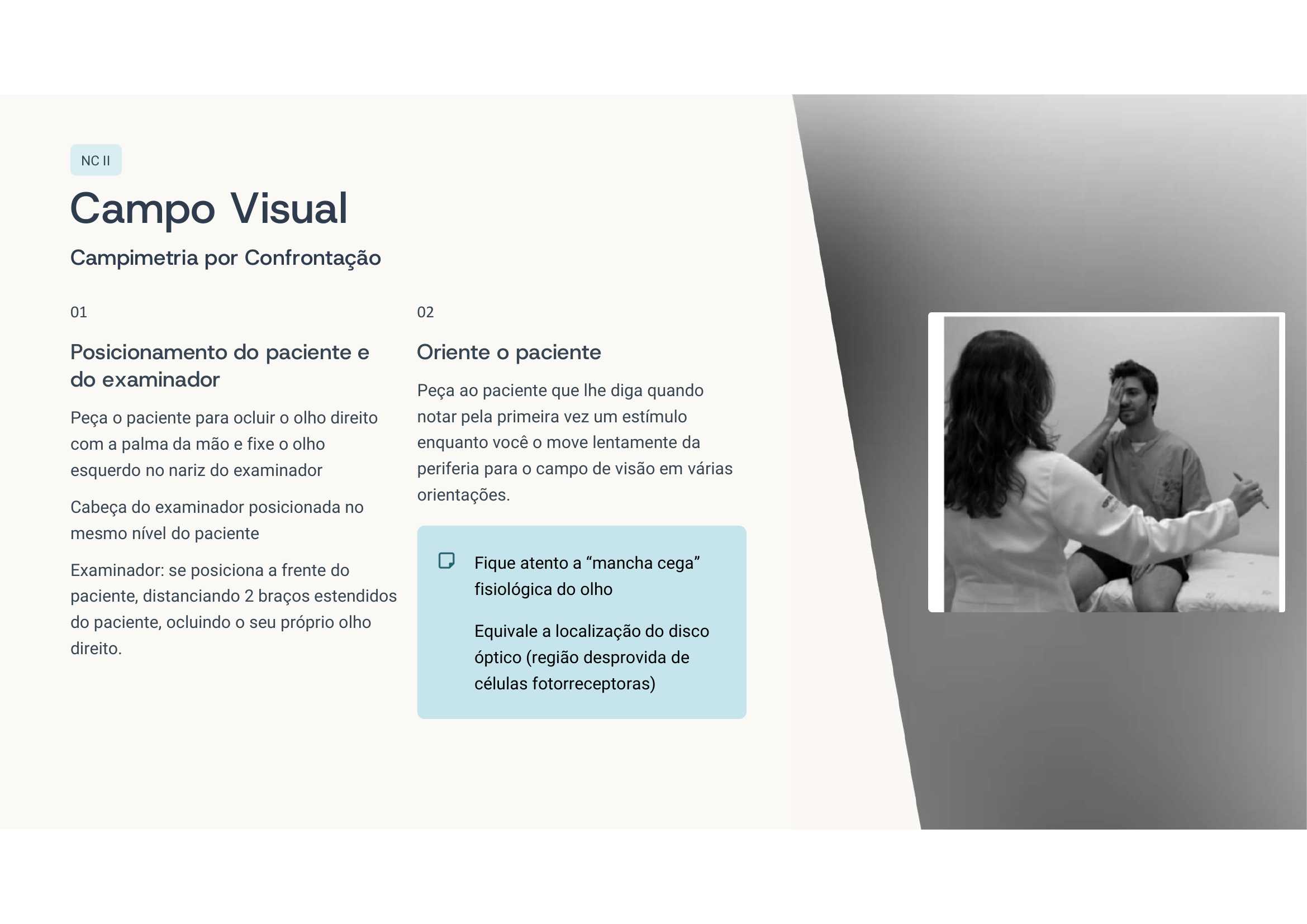 Técnica do campo por confrontação